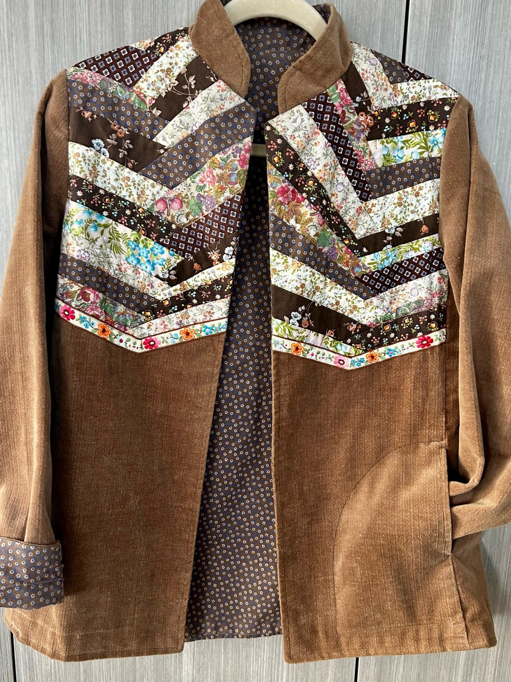 Vintage Handmade Reversible Blazer